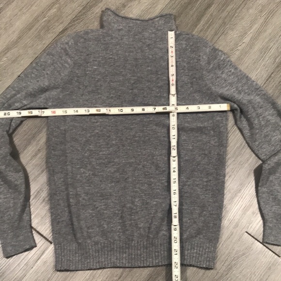 Ports 1961 Gray 100% Cashmere Sweater size M - Picture 9 of 9